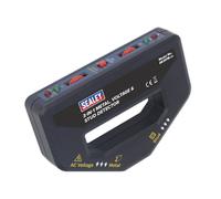Metal, Voltage & Stud Detector 3-in-1 - Sealey AK2018 New
