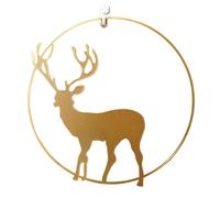 Metal Wall Art - Stag Metal Wall Art | Decor Deer | Stylish Rustic Decorative Modern Home Decorations for Decoration Living Room Hall Kitchen Hotel Living Space Enhancement Household