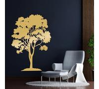 Metal Wall Artwall Decorblack Birds On Tree Branch Tree Of Life Rustic Bird Work Decoration Modern Sculpture For Living Room Bedroom Hallway And Stairs (Gol
