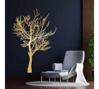 Metal Wall Artwall Decorblack Birds On Tree Branch Tree Of Life Rustic Bird Work Decoration Modern Sculpture For Living Room Bedroom Hallway And Stairs (Gol