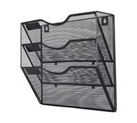Metal Wall Binder - Three Tier Document Sorter, Vertical Classification Organizer | Optimizing the Structure of the Organization System at Low Bulky, Use