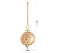 Metal Wall Clock Pendulum Replacement for Mechanical Clocks, 60 x 220 mm Golden DIY Clock Repair Part - Compatible with Grandfather & Wall Clocks