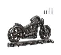 Metal Wall Hook Featuring Motorcycle / Bike Designs for Entryway or Shop Decorative for Hanging Keys Tool Retro Motorcycle / bike Shaped Iron for Home Offices Garage Decoration Mount Easy Installation