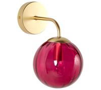 Wall Lamp BOOMI Metal Burgundy