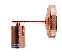 Metal Wall Light Fitting, Modern Wall Lamp Sconce, Simple Style for Living Room, Hall Way (Rose Gold)