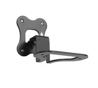 Metal Wall Mount Bracket for Harman For Kardon Enchant Speaker, Adjustable Holder with Left Right Rotation, Sturdy Steel Construction, Space Saving Design, White(Black)