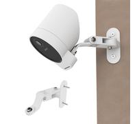 Metal Wall Mount Compatible with SimpliSafe Outdoor Camera Series 2 Screw Mount Anti-Drop, Adjustment Swivel Mount Bracket , Provide Better Viewing Angles (Camera Not Included) (2)