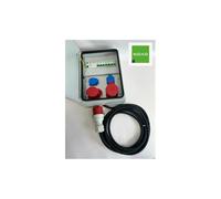 Metal wall mounted distributor CEE 32A 16A 2x230V with 94V-5