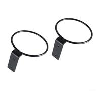 Metal Wall Mounted Plant Holder 2Pcs Hook Set For Ring Flower Pot Stand Great For Home And Garden Decor(5inch)