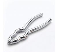 Metal Walnut Nut Cracking Pliers Manual Silver Kitchen Nut Opener with Textured Gripping Jaws and Traditional Handheld Design for Walnuts Pecans Hazelnuts Almonds Mixed Nuts (Pack of 6)
