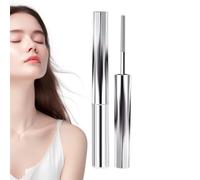 Metal Wand Mascara - Precision Thin Applicator, Long-Stay Waterproof Eye Makeup, Curl Enhancing Lash Mascara, Lightweight | Dramatic Length, Smudge Resistant For Party, Work, Travel