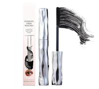 Metal Wand Mascara Primer Bristleless Eyelash Enhancer, Waterproof Smudge-Proof Lengthening Curling Lash Base, Long Lasting Makeup for Sensitive Eyes & Contact Lens Wearers 4ml Black