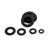 Metal Washers 20/100pcs 0.1mm 0.2mm 0.3mm 0.5mm M2 M3 M4 M5 M6 M7 M8 M9 M10 M12 13 14 to M40 304 Stainless Steel Adjusting Shim Gasket Ultra Thin Plain Flat Washer (Size : M3x5xThick 100pcs, Color : T