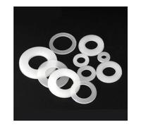 Metal Washers 20/100pcs 0.1mm 0.2mm 0.3mm 0.5mm M2 M3 M4 M5 M6 M7 M8 M9 M10 M12 13 14 to M40 304 Stainless Steel Adjusting Shim Gasket Ultra Thin Plain Flat Washer (Size : M3x5xThick 100pcs, Color : T