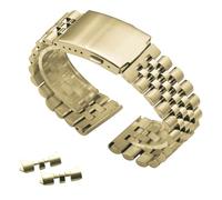 Metal Watch Band for CASIO GM-110/GA-110/DW-5600/GW-B5600/GM2100/GA2100 | Convex End Replacement Stainless Steel Butterfly Buckle Bracelet Casual Men