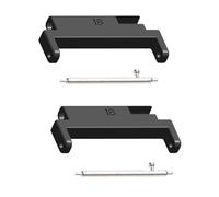 Metal Watch Strap Adapter Kit - Quick Release Lugs Connector Compatible 18mm-20mm Bracelet Watchband 2pcs Metal Connector For Smartbands