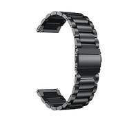 Metal Watch Strap Fit For Garmin Vivoactive 3 4 5 Forerunner 245 645 158 55 165 745 965 255 256 Bracelet Venu 2 SQ2 Music(SZ-Black,22mm width)