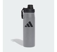 adidas Unisex Metal Bottle Screw Top 0.6 liter, grey/black, One size