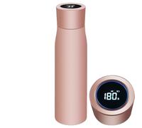 Metal Water Bottles - Temperature Display LED Thermal Cup,Lightweight Vacuum Insulated Water Bottle,Outdoors