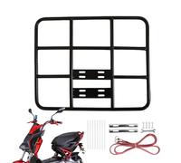 Metal Waterproof Front Rack - Bike Rear Baskket | Rear Rack Baskeet Large Bassket Mount | Bicycle Cargo Carrier Suitable For Commuting, Delivery & Outdoor Rides
