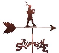 Metal Weather Vane for Garden Decor Courtyard Decorative with clown Ornament Weathervanes Creative Wind Vane Stainless Steel Wind Direction Indicator