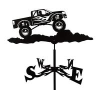 Metal Weather vanes Weathercock,Weathervane Wind Direction Indicator for Garden Decor Roof Outdoor,Measuring Tool Wind Vane Garden Courtyard Outdoor Decoration
