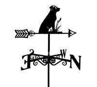 Metal Weather vanes Weathercock,Weathervane Wind Direction Indicator for Garden Decor Roof Outdoor,Measuring Tool Wind Vane Garden Courtyard Outdoor Decoration