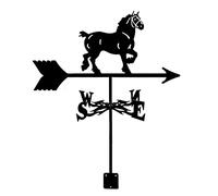 Metal Weathervane Iron Wind Vane For Yard With Mounting Bracket Animal Decoration Wind Vane For Yard Design Wind Direction Indicator East South West North Measuring Tool