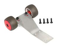 Metal Wheelie Bar for Arr-ma 1/18 for Granite Grom for Typhon GROM RC Car Upgrade Parts Accessories(Rot)