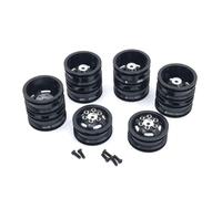 Metal Wheels Hub For WPL B16 B36 For HengLong For FeiYu For JJRC | Upgrade RC with front single and rear dual metal hubs for enhanced off-road stability and traction. Accessories