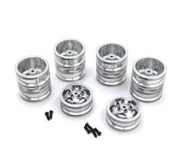 Metal Wheels Hub For WPL B16 B36 For HengLong For FeiYu For JJRC | Upgrade RC with front single and rear dual metal hubs for enhanced off-road stability and traction. Accessories