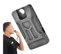 Metal Whistle - Rescue Warning Whistle | Titanium Alloy, Strong Double Tube Metal for Survival Rescue Survival Self-Defense User