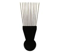 Metal Wide Tooth Pick for Curly Hair Lift Picks Comb Tool Wig Braid Professional Hairdressing Styling Tool Hair Combs to Do Tails with