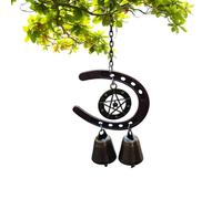 Metal Wind Chime - Rust-Resistant Colourfast Compact Decoration - Wind Chimes for the Garden | for Friends Home Ranch Bar Indoor Entrance Wall