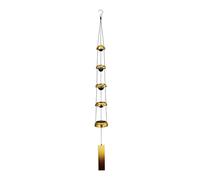 Metal Wind Chimes Decor, Handmade Blessing Wind Chime, Melodious Outdoor Decorative, Disintegration Resistant Material Soothing Sound Healing, Home Decoration Wind Chime Ornamentt (A)