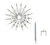 Metal Windmill, Metal Windmill,Magic Windmill,Metal Wind Spinners For Garden,Metal Stake Yard Spinners Garden Wind Catcher,Metal Wind Sculptures For Outdoor Yard Lawn & Garden Decoration