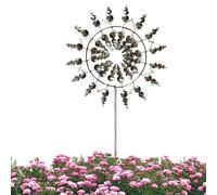 Metal Windmill, Metal Windmill,Magic Windmill,Metal Wind Spinners For Garden,Metal Stake Yard Spinners Garden Wind Catcher,Metal Wind Sculptures For Outdoor Yard Lawn & Garden Decoration