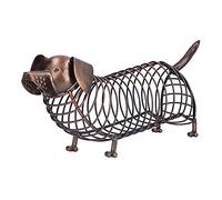 Metal Wine Cork Holder with Ornaments,Decorative Wine Cork Storage and Decor,Cork Storage Tank Home Decoration Crafts for Living Room