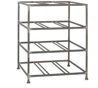 Metal Wine Rack 9 Bottle Brooklyn Holder by Ib Laursen