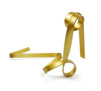 Metal Wine Rack Tabletop Bottle Holder with Floating Ribbon Design - Freestanding Countertop Wine Organizer for Kitchen Bar Decor 35.5cm(gold)
