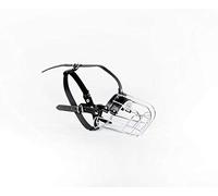 Metal Wire Basket Dog Muzzle for Collie Greyhound and similar dogs (3D, silver/black)