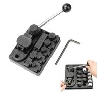 Metal Wire Bending Jig Set with Adjustable Dies, Ring Bender Tool For Spoon Rings Heavy Duty, Ring Bending Tool, Tools for DIY Rings, Tools to Help You Craft One-of-a-Kind Gifts (A-Basic Version)