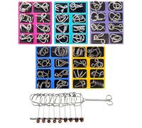 Metal Wire Educational Game of Mental Challenge and Wit Testing