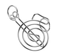 Metal Wire Jigsaw Puzzle - 8 Piece Flexible Brain Teaser Puzzle | Brain Metal Puzzle Teaser | Brain Wire Teaser | Test Disorder Disn Toy | WIRE METAL PUZZLE