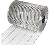 Metal Wire Mesh Roll 1x10cm Galvanized Welded Fencing Net for Poultry Aviary and Brick Air Ventilation 1.8mm Wire Diameter Silver 0.4x (16x118 inches)