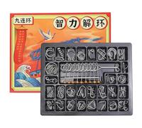 Metal Wire Puzzles - 36x24.6x2.5cm Brain Teaser Puzzles | Metal Educational Wire Puzzles | Funny Wire Lock Travel Puzzle Games | Metal Wire Puzzles Set For Enhance Fine Motor Skills