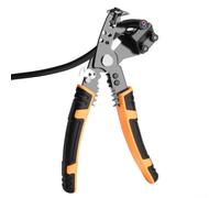 Metal Wire Stripper Tool for 0-6mm² Cables | 5-in-1 function: strip, , wind, bend, crimp; saves tool swaps, for ideal for quick jobs