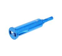Metal Wire Stripper with Hexagonal Handle for 1/4 Inch Cables | Solid Metal Build, Reduced Finger Fatigue, Faster Twisting, for Technicians on Workshop Benches and Installs