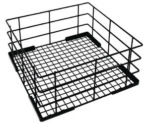 METAL WIRE TALL GLASS RACK DISHWASHER CUP TRAY GLASSWASHER BASKET 400mm SQUARE