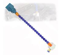 Metal Working coolant Lubrication System Magnetic Base/Aluminum Alloy Plastic for Metal Cutting and milling Machines No Switch + Three-Hole Blowing + Magnetic seat Tracheal Joint 12mm